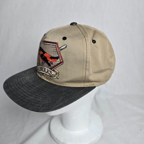 Vintage 90's Baltimore Orioles Starter Hat The Classic Baseball Cap Brown - Picture 5 of 14